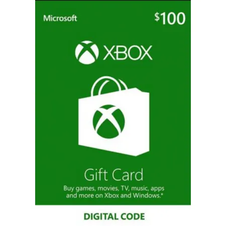 $100 Xbox eGift Card (Digital Delivery)