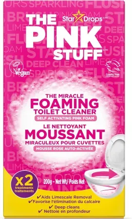 7oz Stardrops The Pink Stuff Miracle Foaming Toilet Cleaner