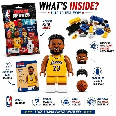 NBA Brick Hero Mystery Mini Figure