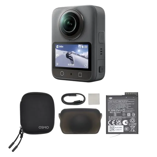 DJI Osmo 360 Standard Combo 1" 360° Imaging Native 8K 360° Video Action Camera