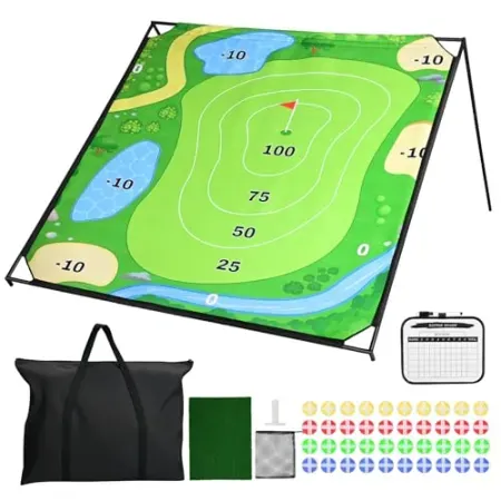Sturdum 6' x 6' Golf Chipping Game Set