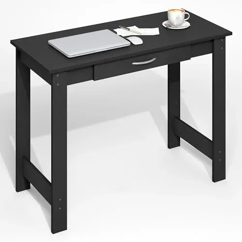 Furinno Jaya 39.2" Wide Computer Desk with H-Legs