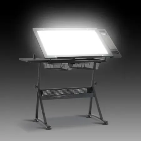 SD Studio Designs Fusion Drafting Table w/ Integrated LED Light Pad