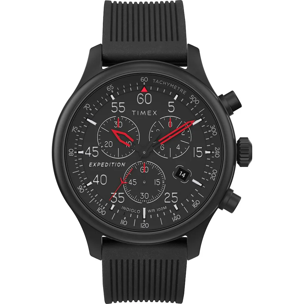 Timex Men's Expedition Field Chronograph 43mm Analog Watch