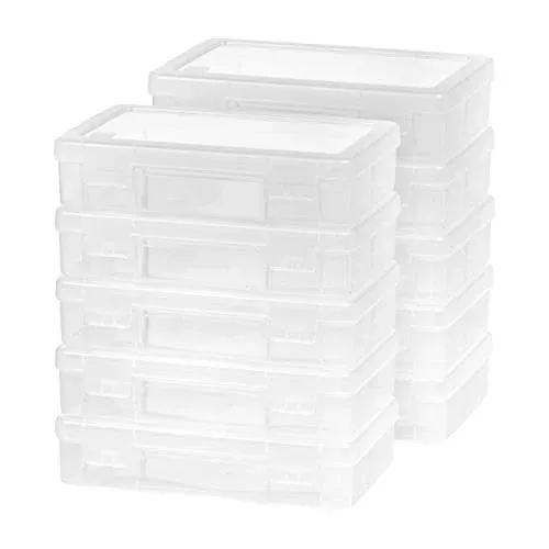Plastic Box Organizers 10-Pack