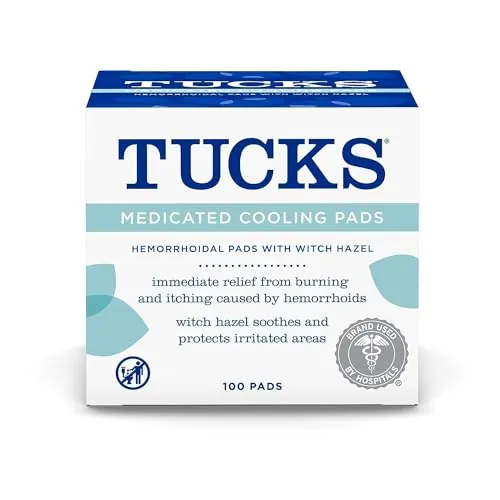Tucks Cool Hemorrhoid Pad 100-Count