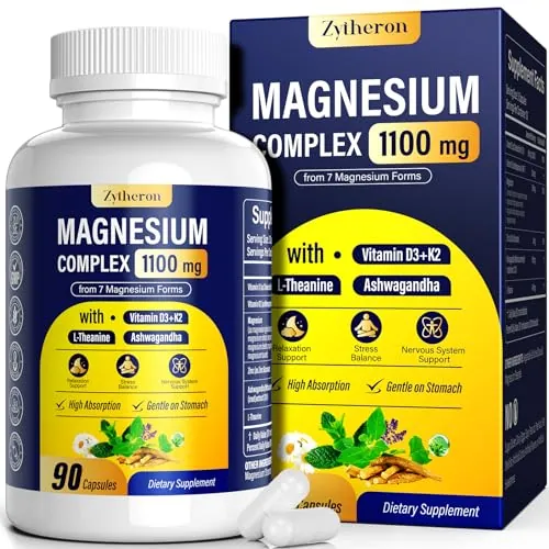 Magnesium Complex with Ashwagandha & L-Theanine 1100mg