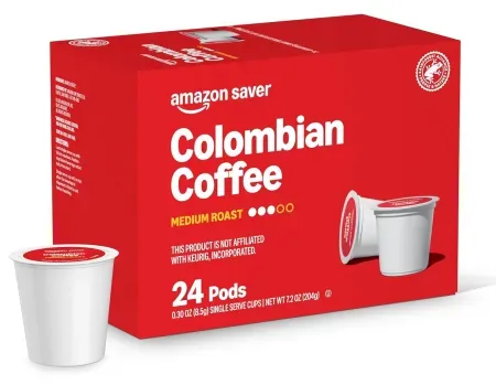 24-Count Happy Belly Colombian Medium Roast K-Cups