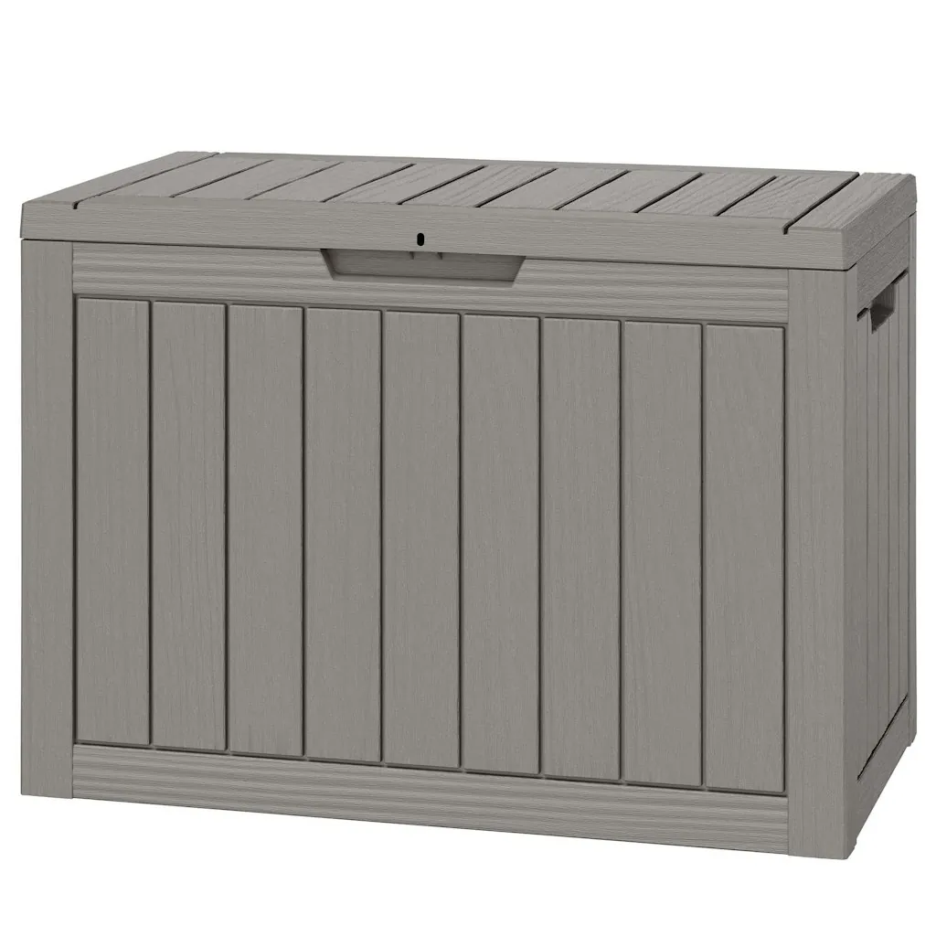 50-Gallon Lockable Outdoor Deck Box
