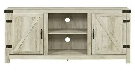 Manor Park Modern Farmhouse Barn Door TV Stand (up to 64" TV's)