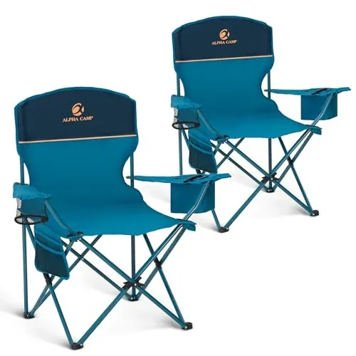 Portable Camping Chair for Adults 2-Pack
