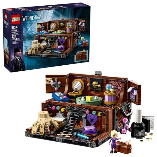 828-Pc LEGO Wednesday Thing's Apartment Building Set