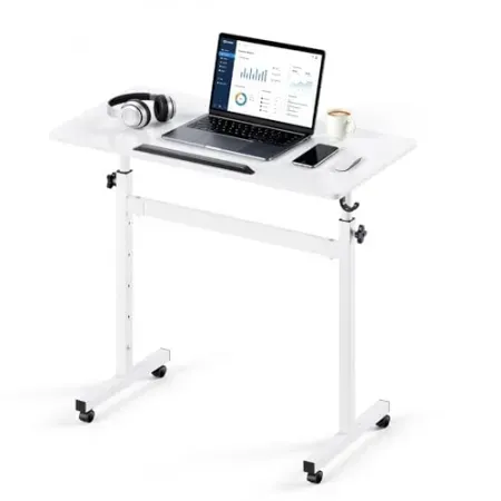 VEVOR 32"W Adjustable Height Mobile Standing Desk