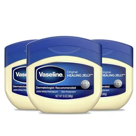 3-Pack 13oz Vaseline 100% White Petroleum Jelly Skin Protectant