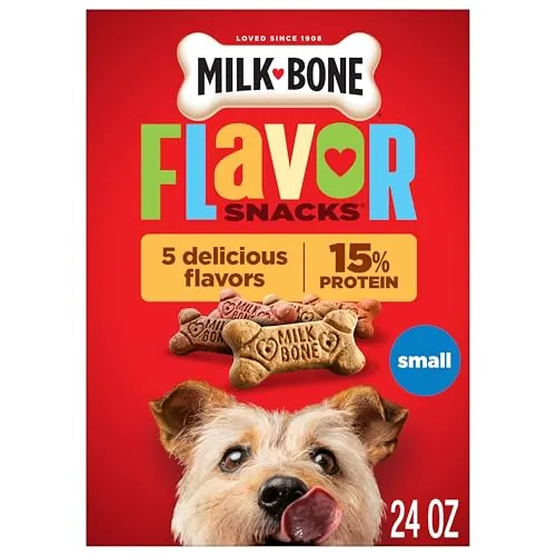 Milk-Bone Flavor Snacks Small Dog Biscuits 24oz