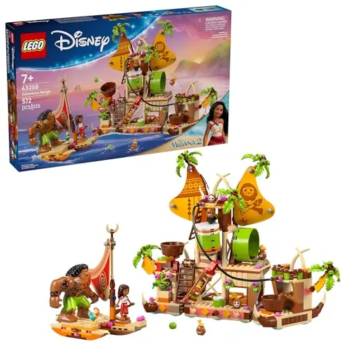 LEGO Disney: Moana 2 - Kakamora Barge (43258, 572-Piece)
