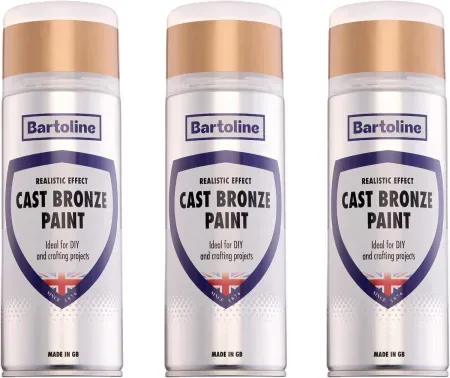 3-Pack 13.5oz Bartoline Cast Bronze Spray Paint