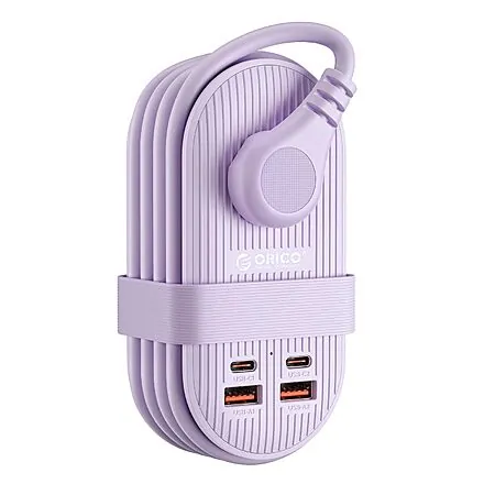 ORICO 65W GaN Travel 7-in-1 Charging Power Strip