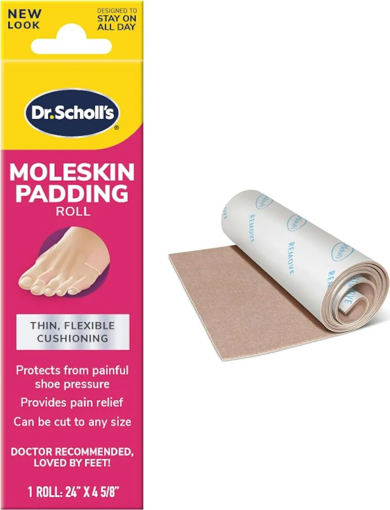 Dr. Scholl's 24" x 4 5/8" Moleskin Padding Roll