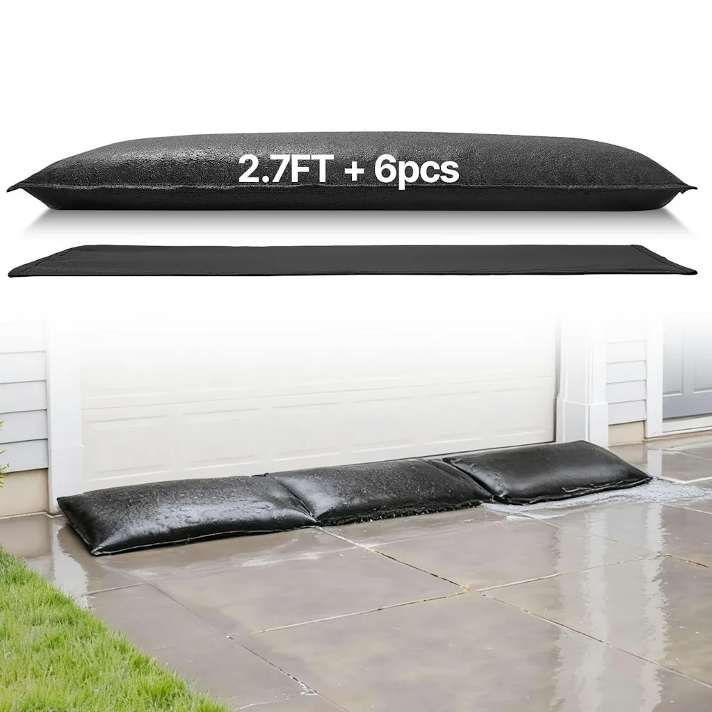 Vevor 3x1-Foot Flood Barrier 6-Pack