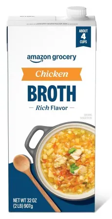 32oz Amazon Grocery Chicken Broth