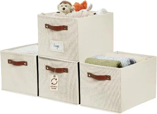 Large Storage Bins 4-Pack