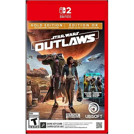 Star Wars Outlaws Gold Edition (Nintendo Switch 2, Game-Key Card)