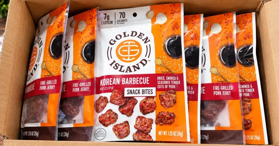 Golden Island Korean BBQ Pork 15-Count Variety Pack