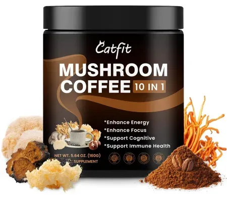 5.64oz Catfit Instant Mushroom Coffee Powder