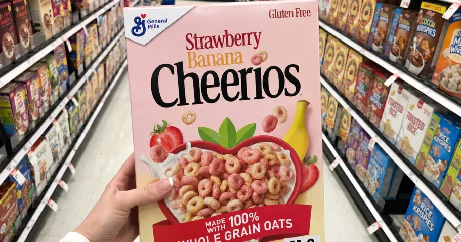 Cheerios Strawberry Banana Cereal 11.2oz Box