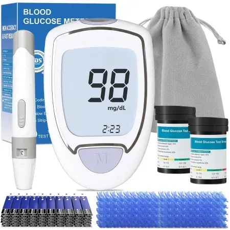 WM Health Blood Glucose Monitor Glucometer Kit