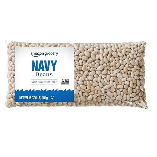 Amazon Grocery Dried Navy Beans 16oz