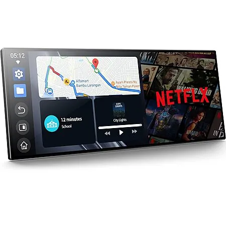 Volam 11'' Wireless Touchscreen Carplay Screen w/ Backup Camera & More