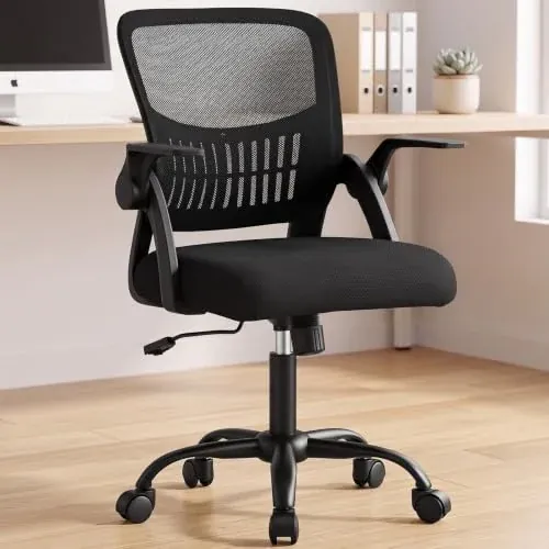 OLIXIS Ergonomic Office Desk Chair Mid-Back Executive Computer Chair