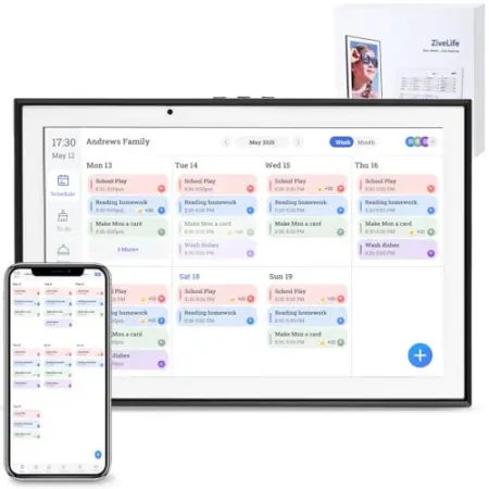 32GB Zivelife 10.1" IPS Touchscreen Smart Digital Calendar Planner