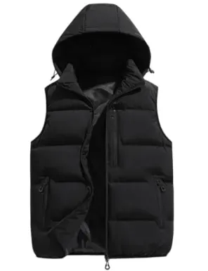 ceauros Men's Winter Puffer Vest
