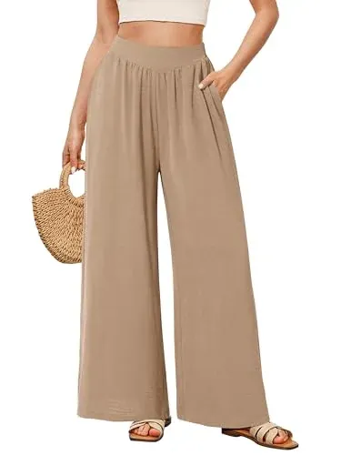 Wide Leg Palazzo Pants