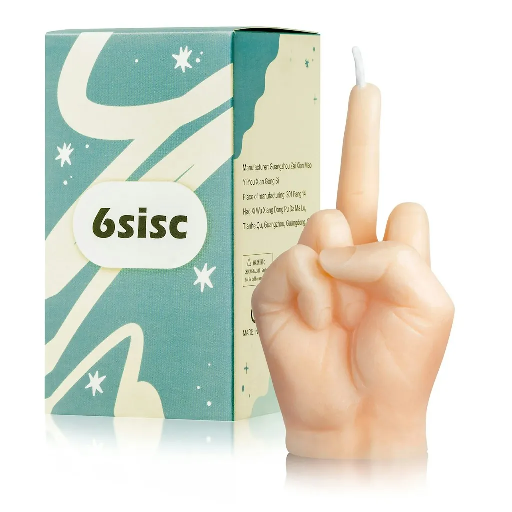 6sisc Finger Scented Candle Decor