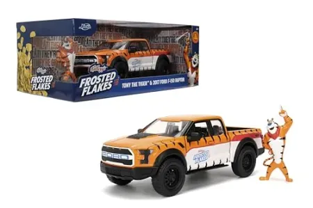 Jada 2017 Ford F150 Raptor Truck with Kellogg's Frosted Flakes Tony The Tiger