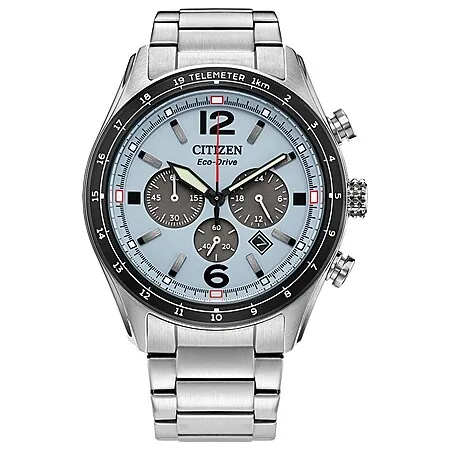 Refurb: 43mm Citizen Men's Eco-Drive Chronograph Watch
