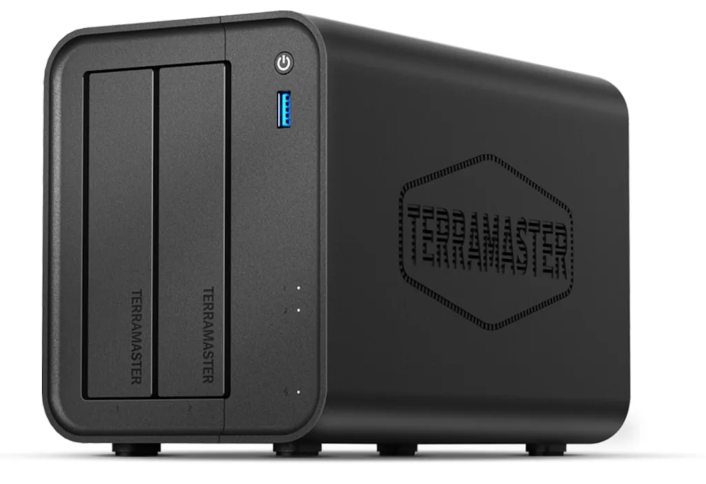 TerraMaster F2-425 2-Bay NAS Diskless Storage Server