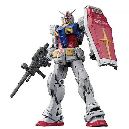 Gunpla Model Kits: Bandai Gundam RG 1:144 RX-78-2 Gundam Ver. 2.0 Model Kit