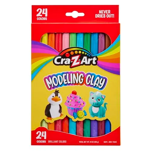 Cra-Z-Art 24-Color 17.5-Oz Multicolor Modeling Clay