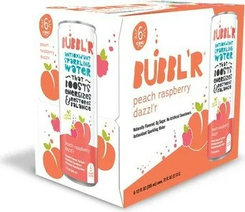 BUBBL'R Antioxidant Sparkling Water 6-Pack: Free + shipping varies