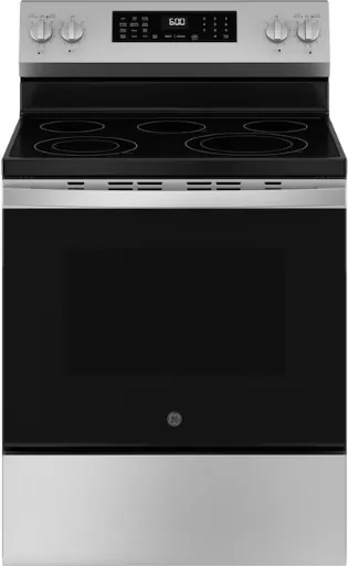 GE EasyWash 30-in 5.3-cu ft Air Fry Convection Oven Freestanding Electric Range