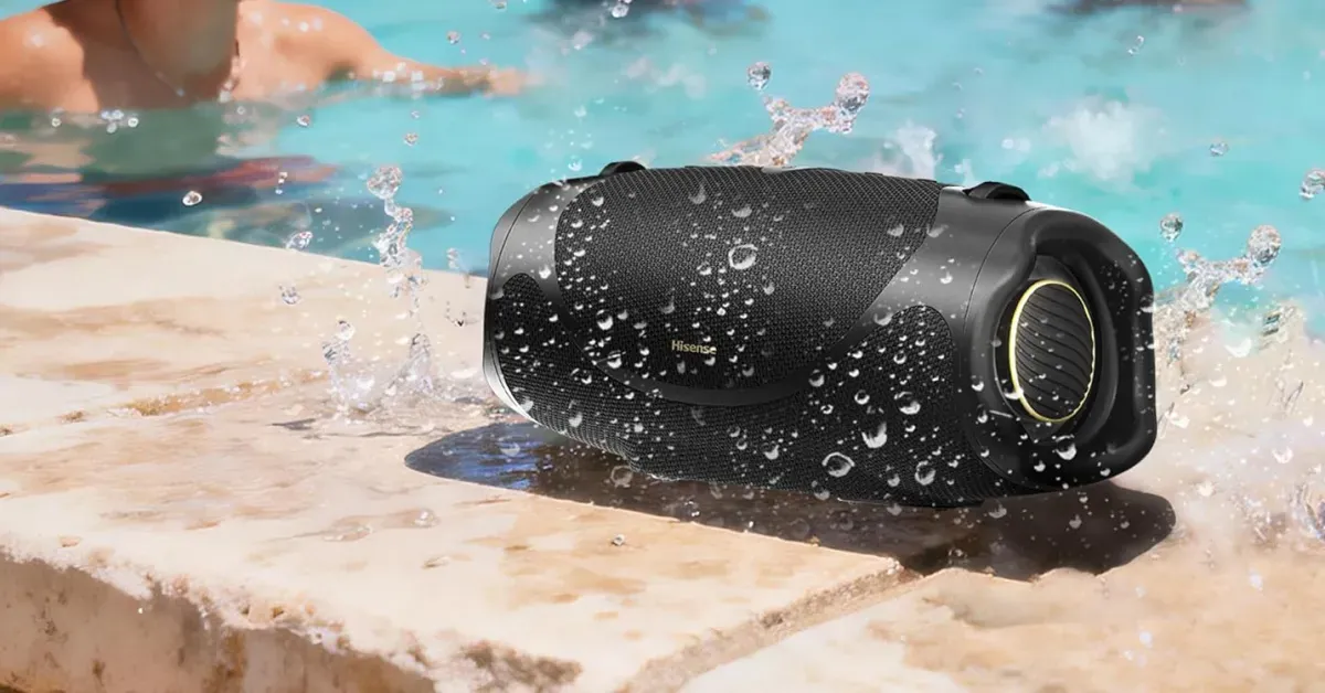 new Hisense FlexBoom Portable Bluetooth Speaker
