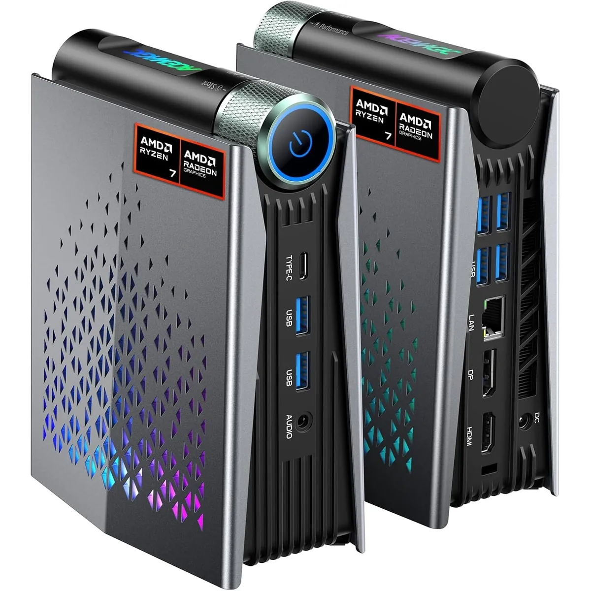 Acemagician S3a Ryzen 7 H 255 16GB 512GB Mini Desktop Computer
