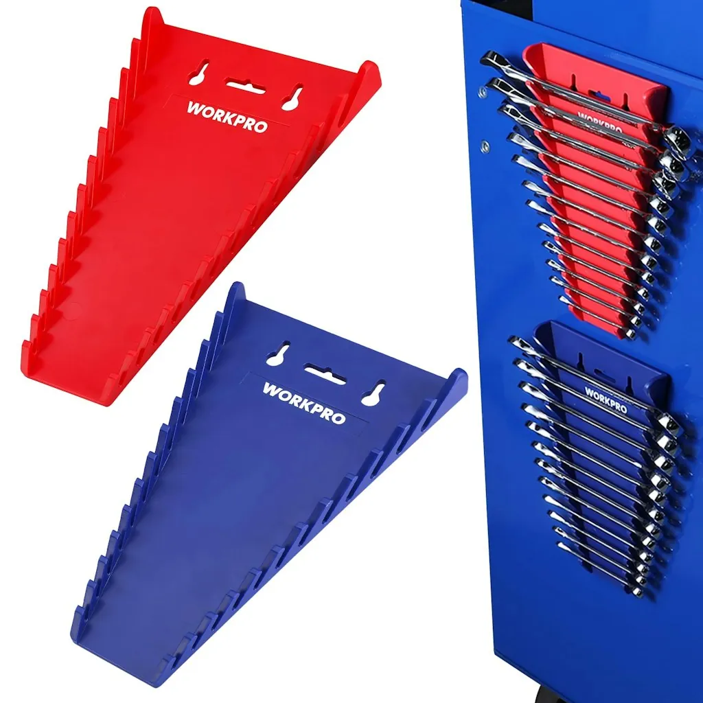 WorkPro 2-Pack Magnetic Wrench Organizer
