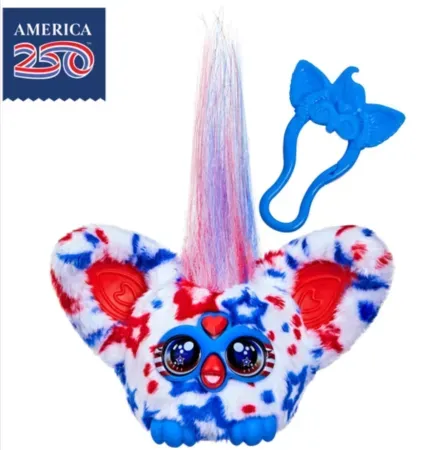 Furby Furblets Meri-Kah Electronic Plush Patriotic Toy