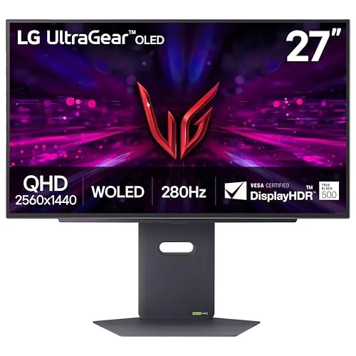 LG 27GX700A-B 27" QHD (2560 x 1440) 4th Gen Tandem OLED HDR500, 280Hz Prime Deal